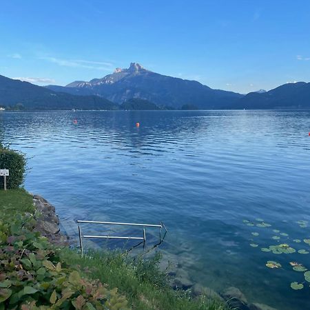 Pension Semler Lägenhet Mondsee Exteriör bild