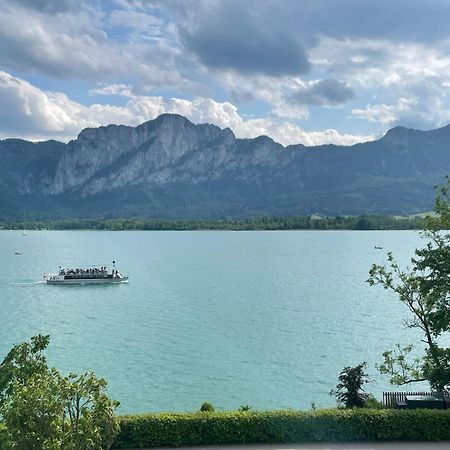 Pension Semler Lägenhet Mondsee Exteriör bild