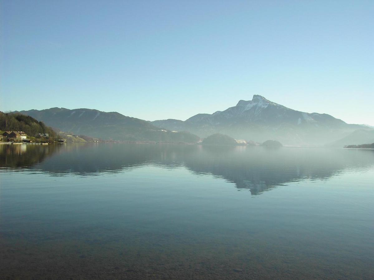 Pension Semler Lägenhet Mondsee Exteriör bild