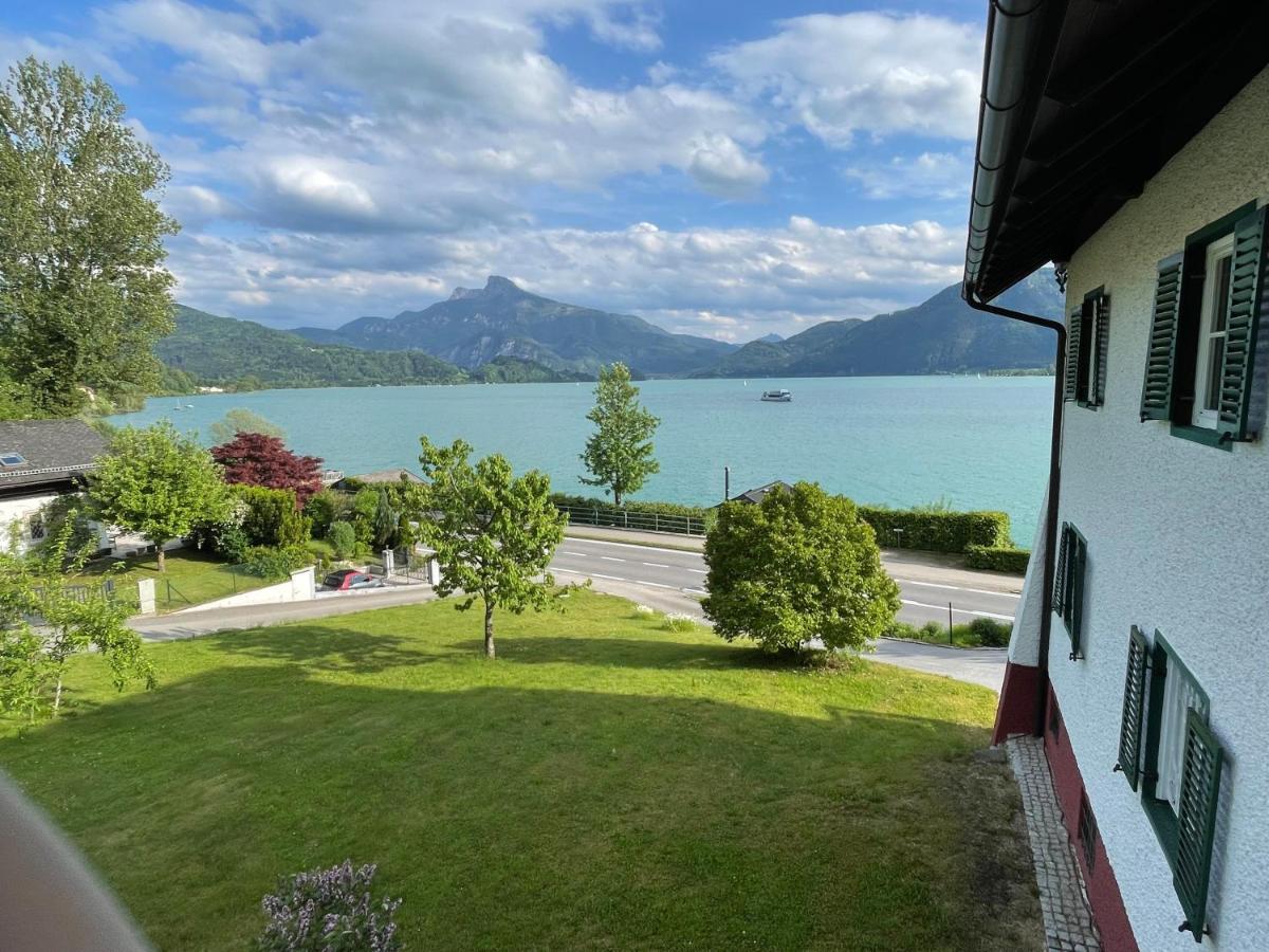Pension Semler Lägenhet Mondsee Exteriör bild