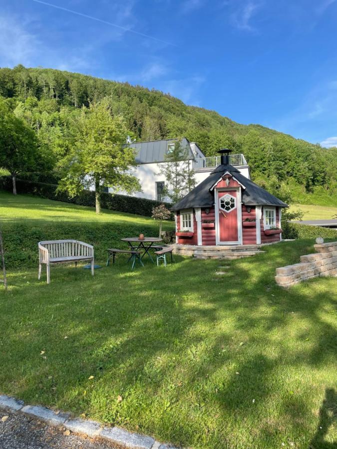 Pension Semler Lägenhet Mondsee Exteriör bild