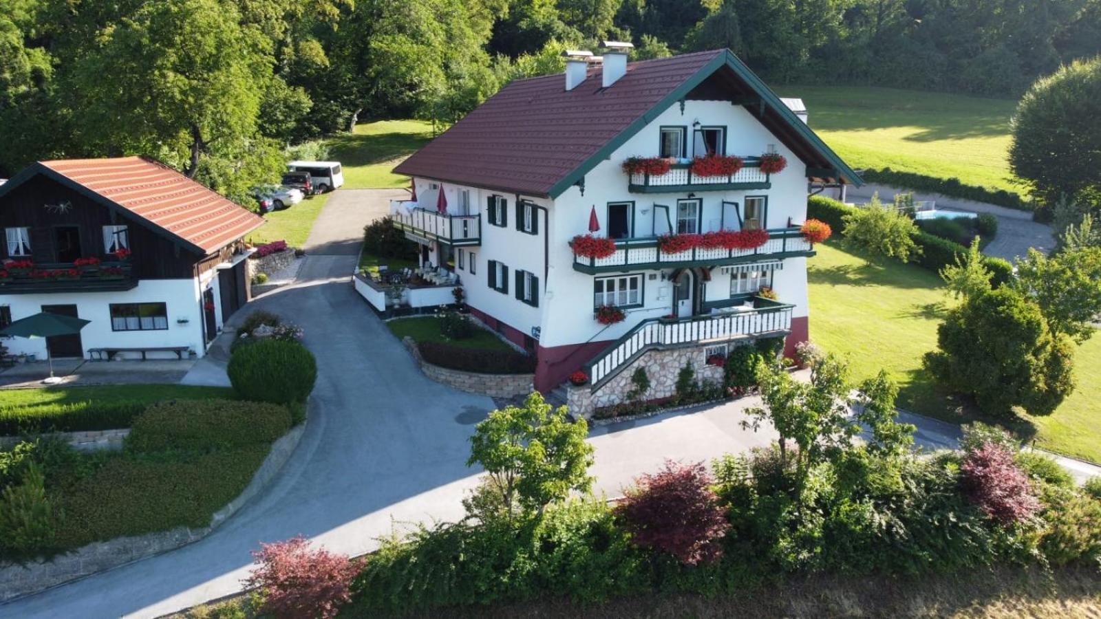 Pension Semler Lägenhet Mondsee Exteriör bild