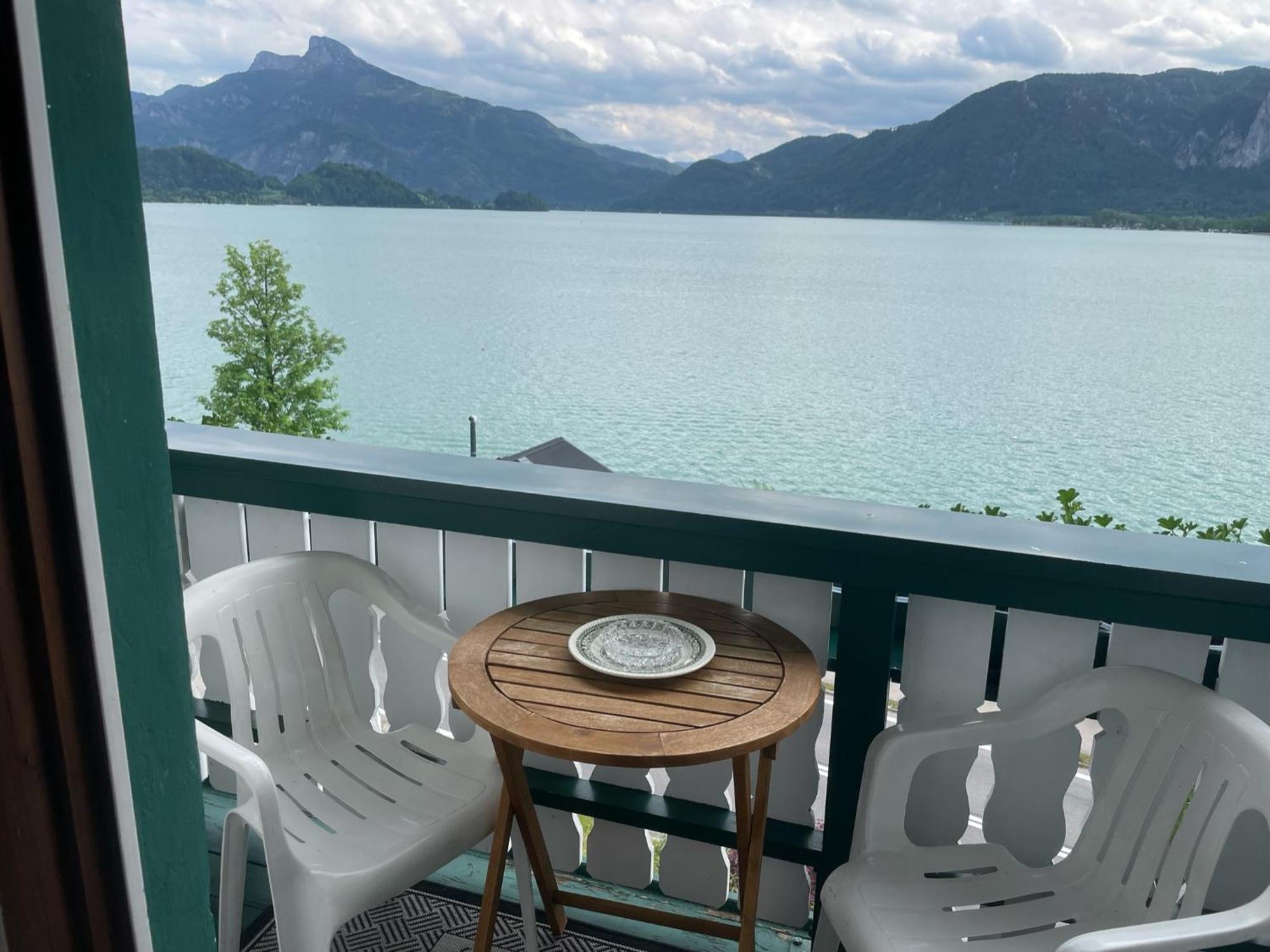 Pension Semler Lägenhet Mondsee Exteriör bild