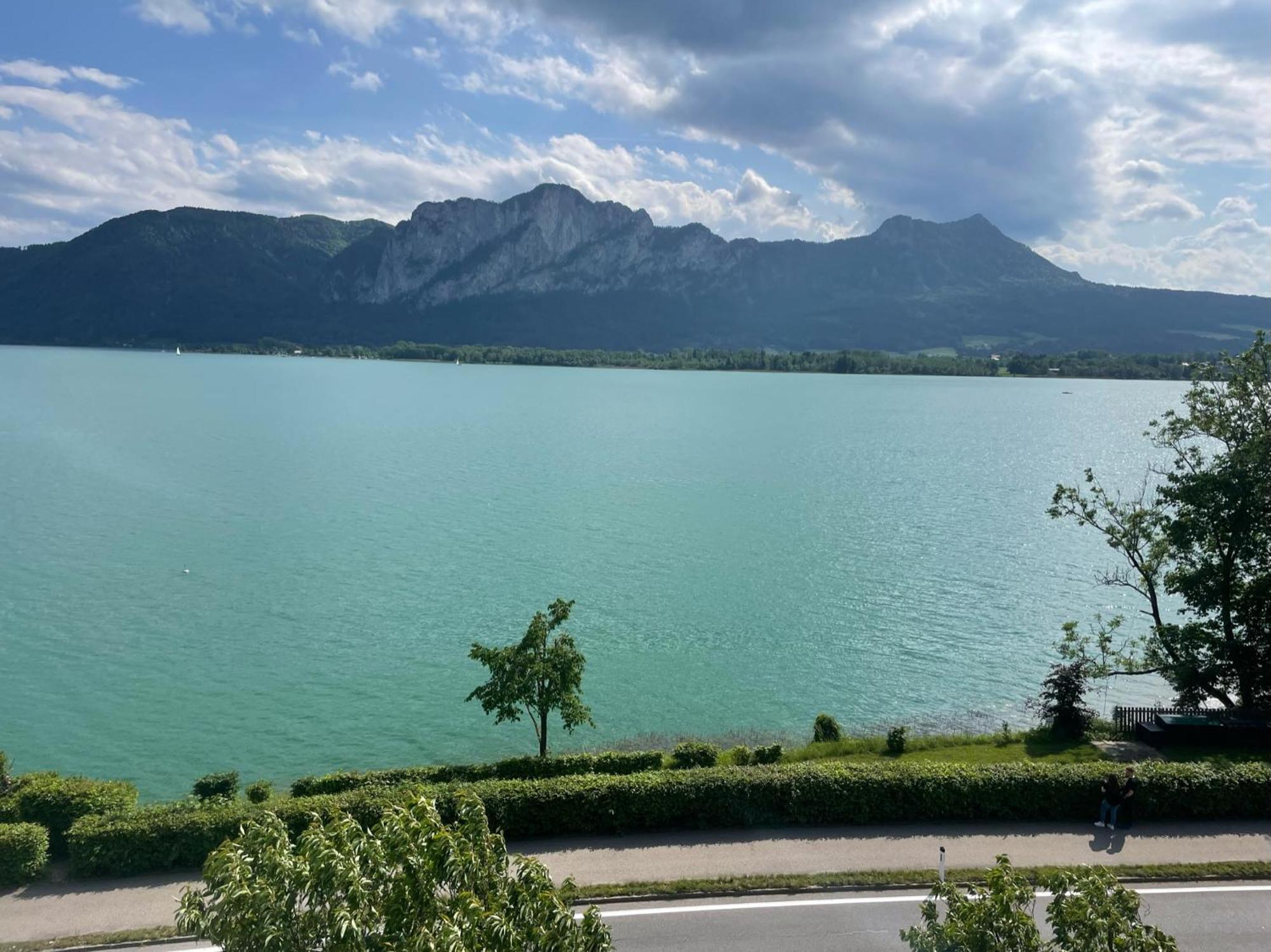 Pension Semler Lägenhet Mondsee Exteriör bild