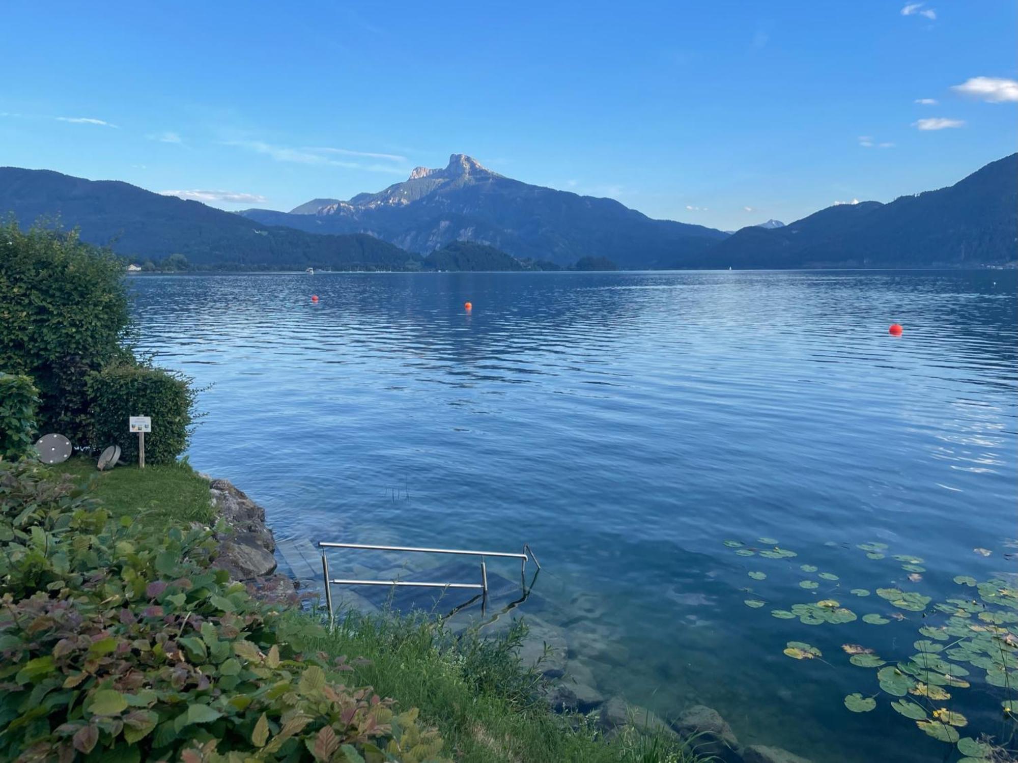 Pension Semler Lägenhet Mondsee Exteriör bild