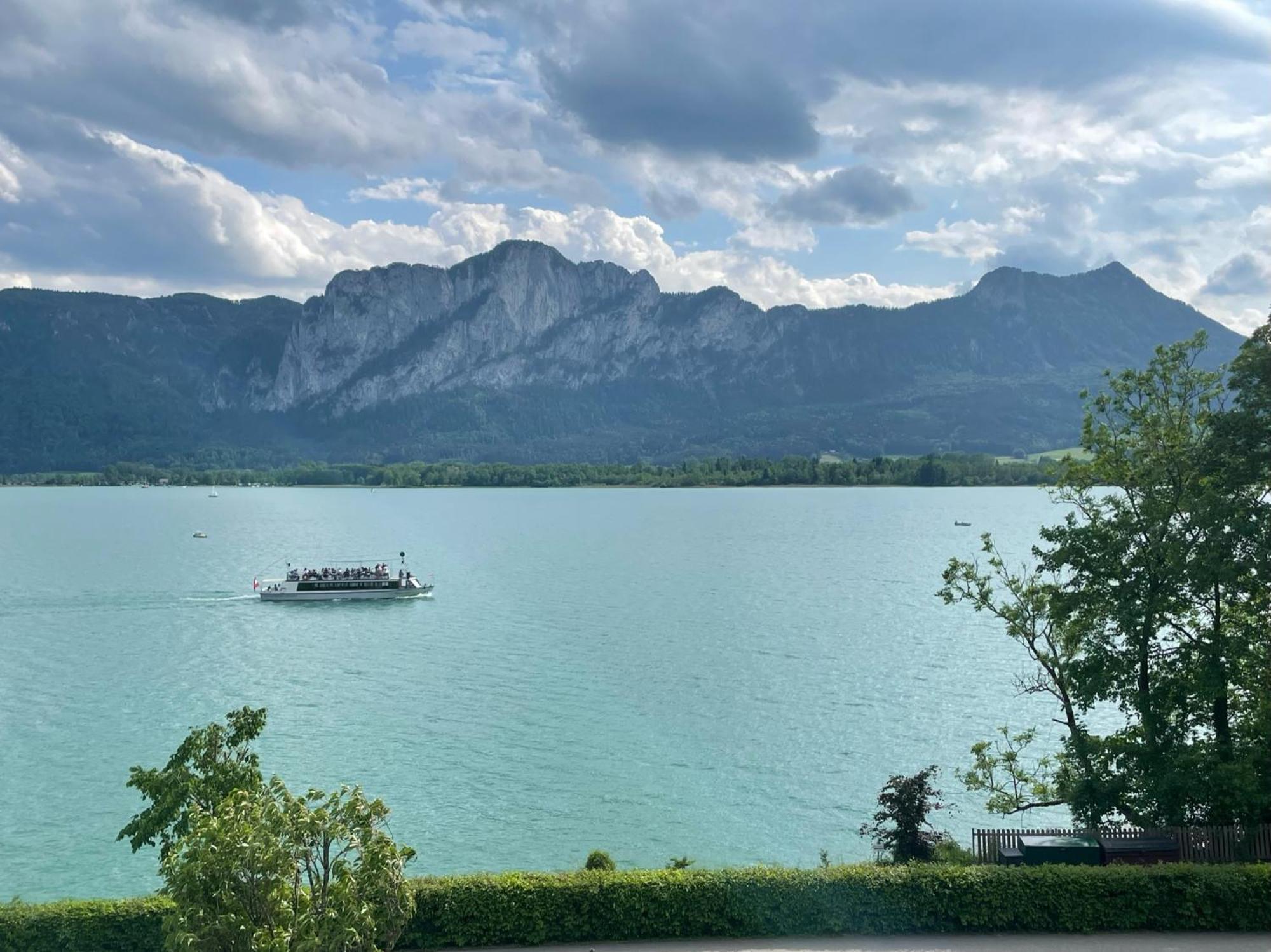 Pension Semler Lägenhet Mondsee Exteriör bild
