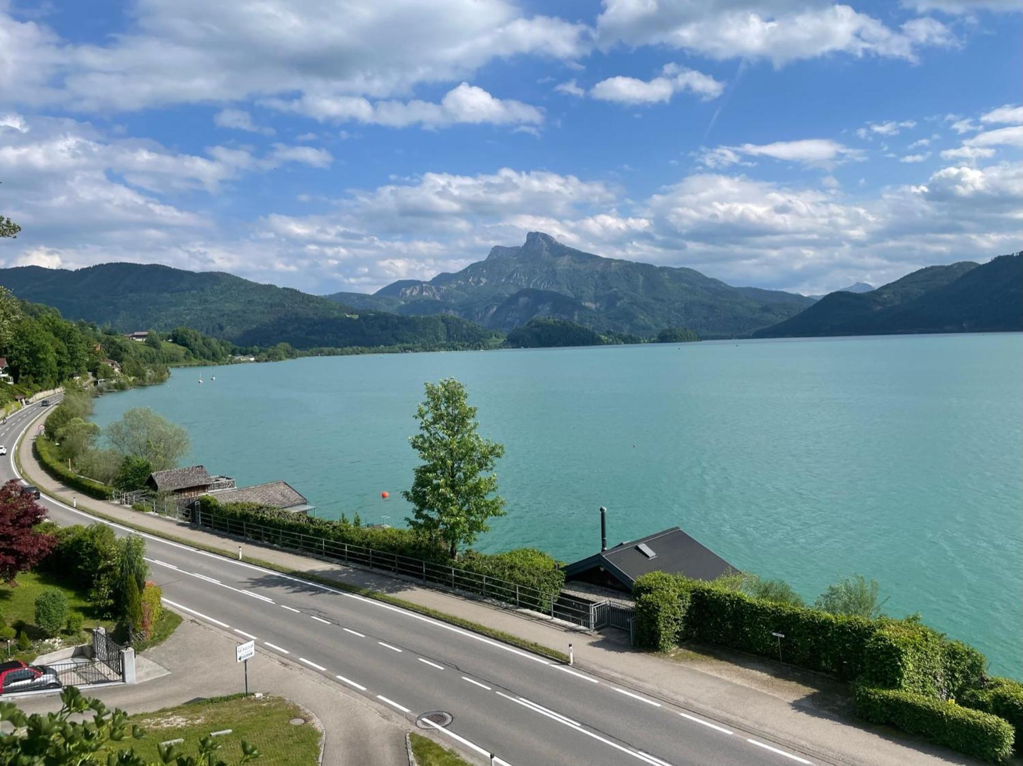 Pension Semler Lägenhet Mondsee Exteriör bild
